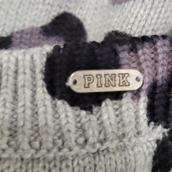 Pink by Victoria's Secret cheetah print cardigan - Picture 4 of 7